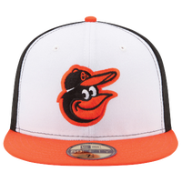New Era MLB 59Fifty Authentic Cap - Men's - Baltimore Orioles - Black / White