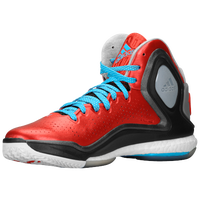 adidas D Rose 5 Boost - Men's - Derrick Rose - Red / Light Blue