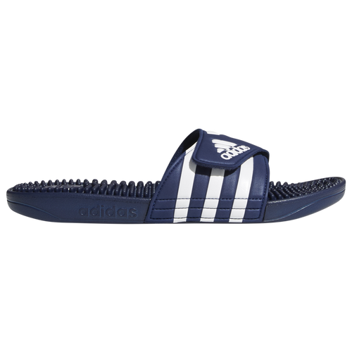 adidas Adissage Slide - Men's - Navy / White