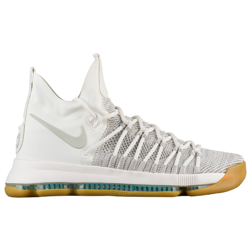 Nike KD 9 Elite - Men's -  Kevin Durant - Off-White / Grey