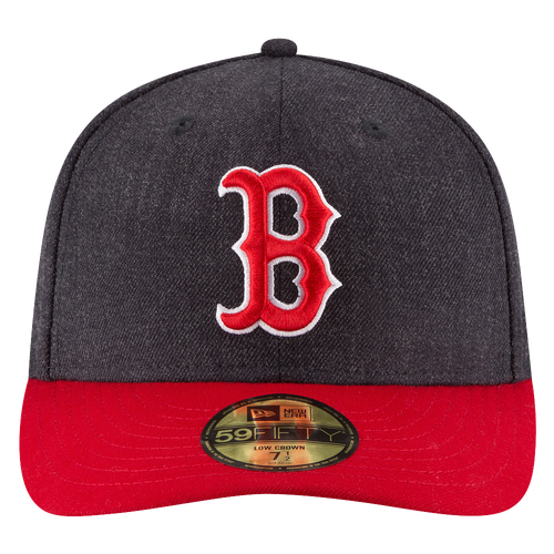 New Era MLB 59Fifty Change Up Low Profile Cap - Men's - Boston Red Sox - Navy / Red