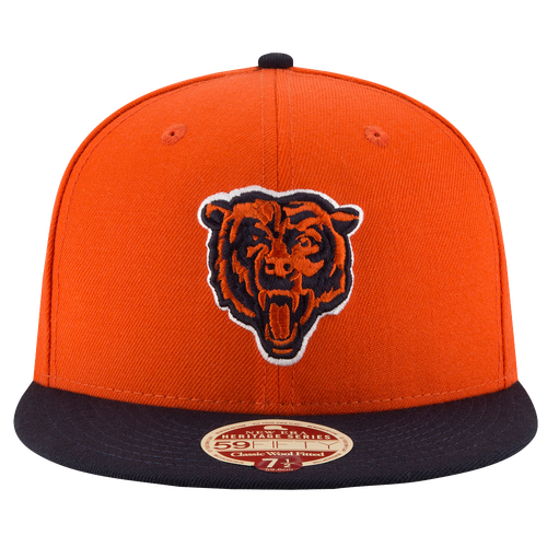 New Era NFL 59Fifty Wool Standard Cap - Men's - Chicago Bears - Orange / Black