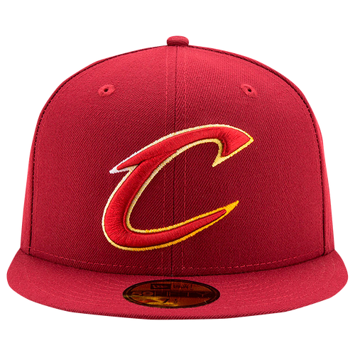 New Era NBA 59fifty Color Dim Cap - Men's - Cleveland Cavaliers - Maroon / Gold