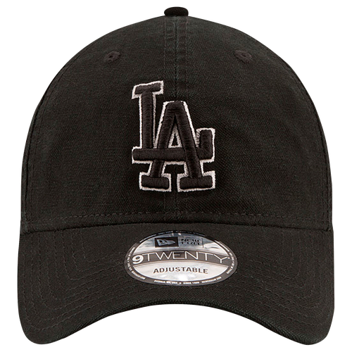 New Era MLB Core Classic Adjustable Cap - Men's - Los Angeles Dodgers - Black / White