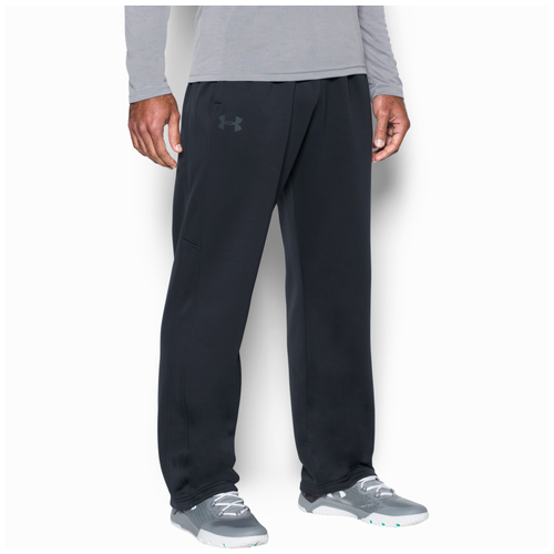 Under Armour CG Storm Armour Fleece Icon Pants - Men's - All Black / Black