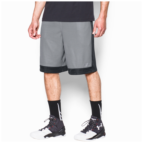 Under Armour SC30 Top Game Shorts - Men's -  Stephen Curry - Grey / Black