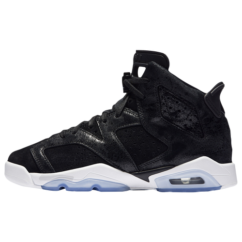 Jordan Retro 6 - Girls' Grade School - Black / White