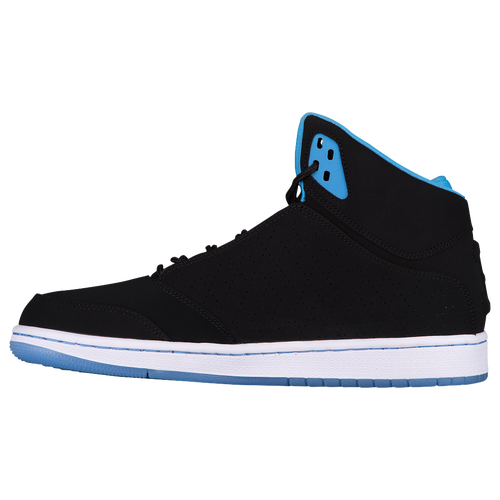 Jordan 1 Flight 5 Premium - Men's - Black / Light Blue