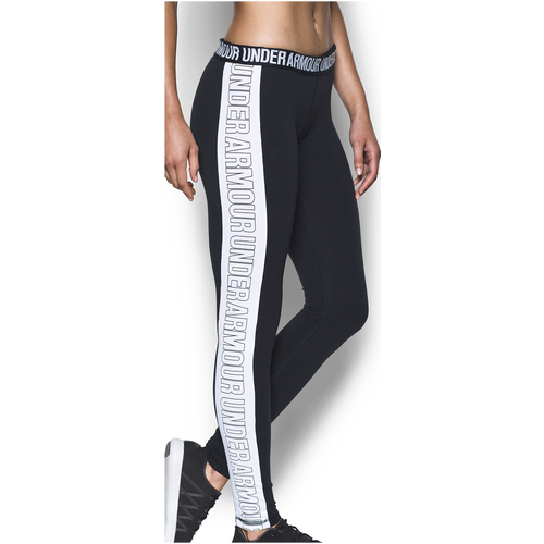 Under Armour Favorite Wordmark Graphic Leggings - Women's - Black / White