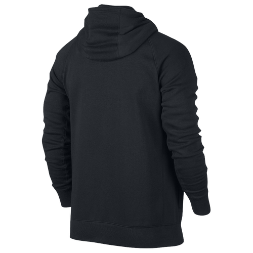 Jordan Retro 11 Fleece Pull Over Hoodie - Men's - Black / Blue