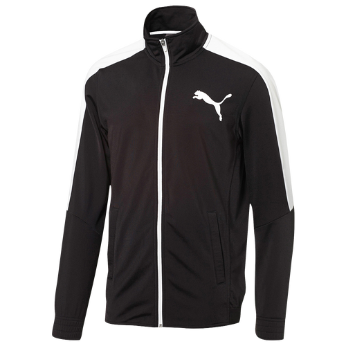 PUMA Contrast Jacket - Men's - Black / White