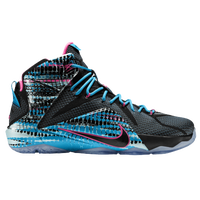 Nike Lebron 12 - Men's - Lebron James - Black / Pink