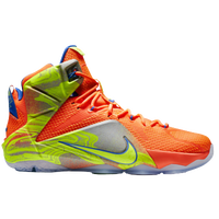 Nike Lebron 12 - Men's - Lebron James - Orange / Grey