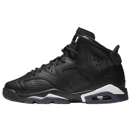 Jordan Retro 6 - Boys' Grade School - Black / White