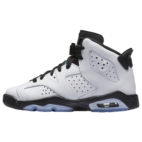 Jordan Retro 6 - Boys' Grade School - White / Black