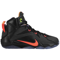 Nike Lebron 12 - Boys' Grade School - Lebron James - Black / Orange
