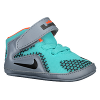 Nike Lebron 12 - Boys' Infant - Lebron James - Light Blue / Grey