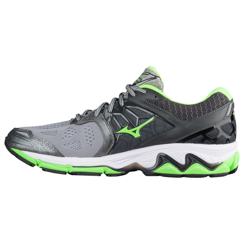 Mizuno Wave Horizon - Men's - Grey / Light Green