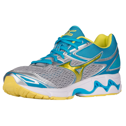 Mizuno Wave Inspire 13 - Women's - Grey / Light Blue