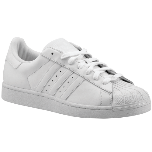 adidas Originals Superstar 2   Boys Grade School   Basketball   Shoes   White/White/White