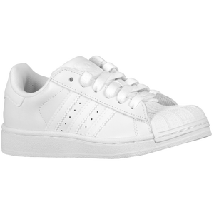 adidas Originals Superstar 2 - Boys' Preschool - White/White/White