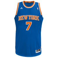 adidas NBA Revolution 30 Swingman Jersey - Men's - Carmelo Anthony - New York Knicks - Blue / Orange