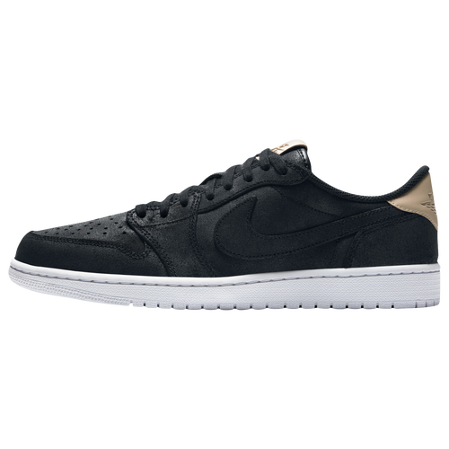 Jordan Retro 1 Low OG Premium - Men's - Black / Tan