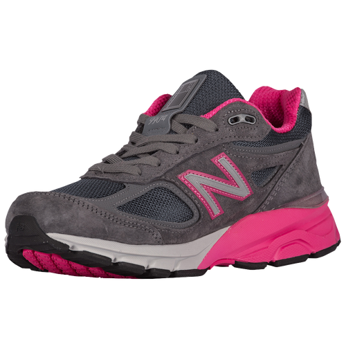 New Balance 990 V4 - Women's - Grey / Pink
