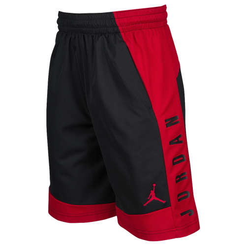 black and purple jordan shorts