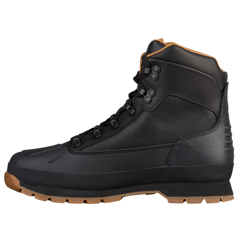 Timberland Euro Hiker Shell Toe Boots - Men's - Black / Tan