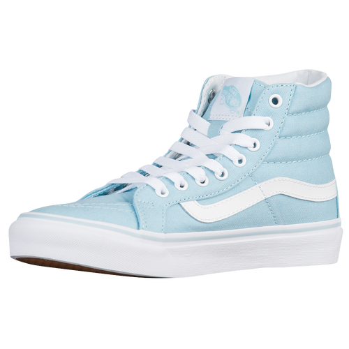 Vans SK8-Hi Slim - Women's - Light Blue / White