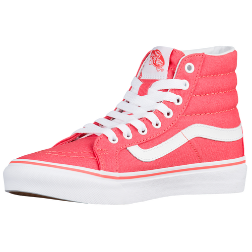 Vans SK8-Hi Slim - Women's - Red / White