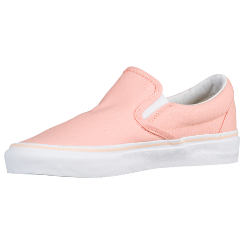 Vans Classic Slip On - Women's - Orange / White