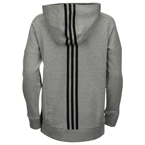 adidas Athletics Full-Zip Hoodie - Boys' Grade School - Grey / Grey