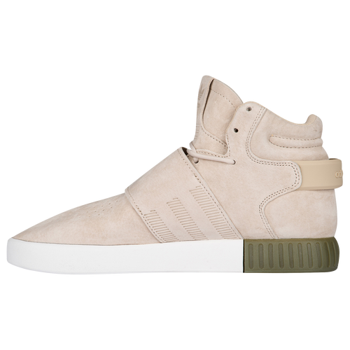 adidas Originals Tubular Invader Strap - Women's - Tan / White