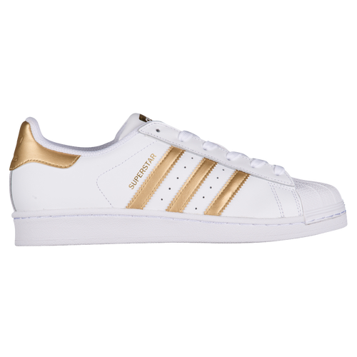 adidas Originals Superstar - Boys' Grade School - White / Gold