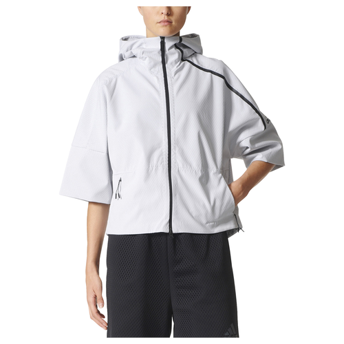 adidas Athletics ZNE 90/10 Hoodie - Women's - White / Black