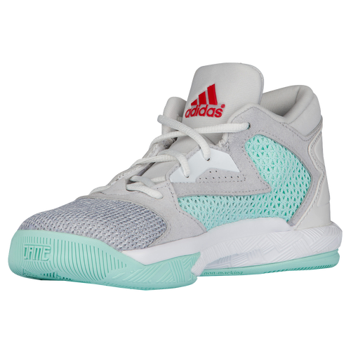 adidas D Lillard 2.0 - Boys' Preschool -  Damian Lillard - Grey / Red