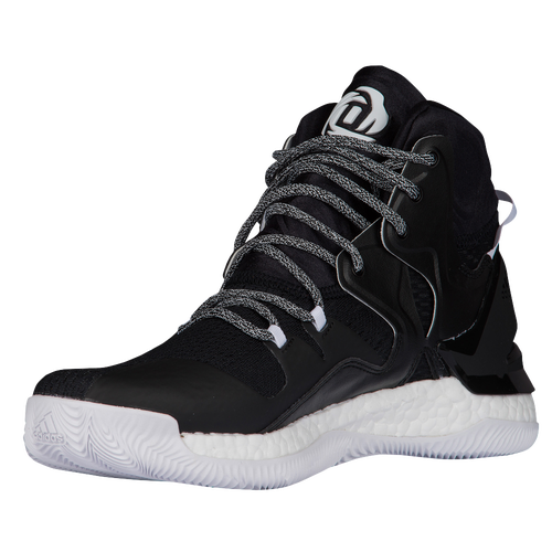 adidas D Rose 7 - Men's -  Derrick Rose - Black / White