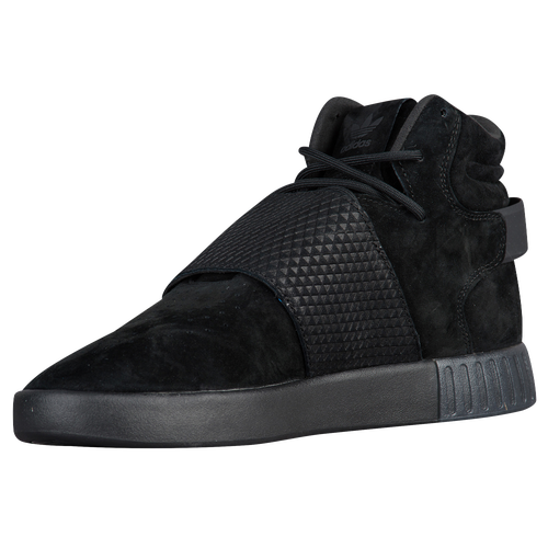 adidas Originals Tubular Invader Strap - Men's - All Black / Black