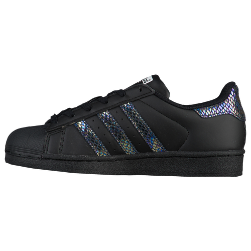 adidas Originals Superstar - Girls' Grade School - Black / Multicolor