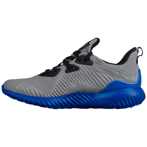 adidas Alphabounce - Boys' Grade School - Grey / Blue