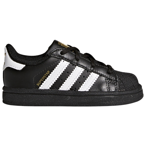 adidas Originals Superstar - Boys' Toddler - Black / White