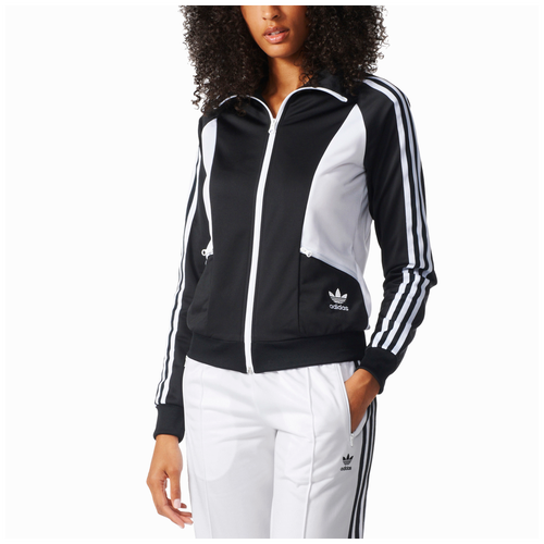 adidas Originals Supergirl Track Top - Women's - Black / White