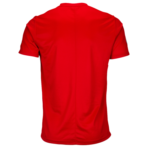 adidas Response Short Sleeve T-Shirt - Men's - Red / Grey