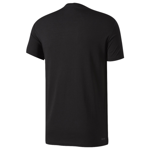 adidas Ultimate Short Sleeve T-Shirt - Men's - All Black / Black