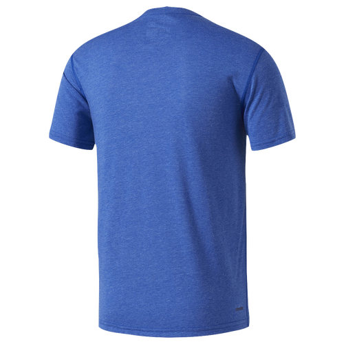 adidas Ultimate Short Sleeve T-Shirt - Men's - Light Blue / Navy