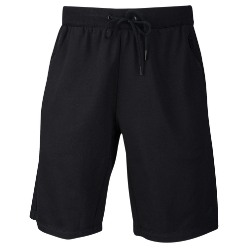 adidas Athletics French Terry Shorts - Men's - All Black / Black