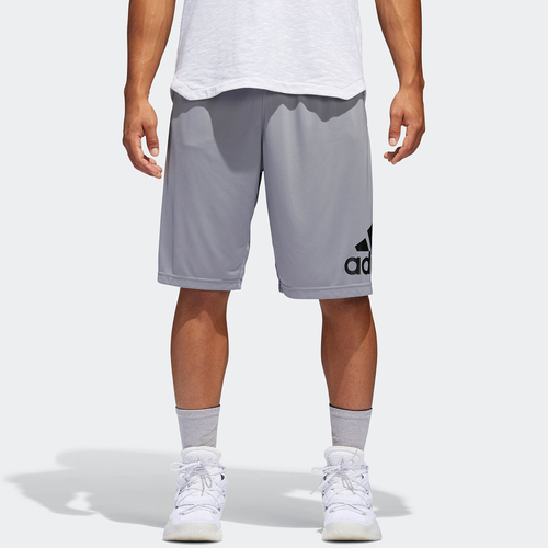 adidas Crazylight Shorts - Men's - Grey / Black