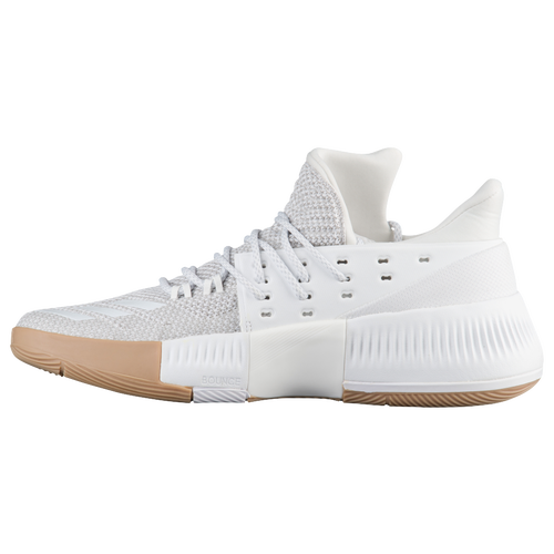 adidas Dame 3 - Men's -  Damian Lillard - White / Tan